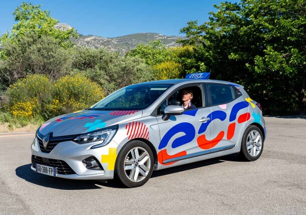 conduite supervisée - Renault Clio ECF