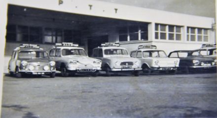 voiture de l 'auto école en 1968