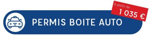 permis b boite automatique auto ECF