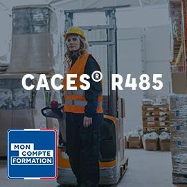 Chariot gerbeur CACES r485
