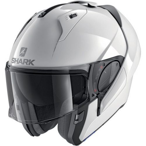 Casque blanc Shark modulable ouvert