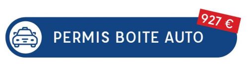 permis b boite automatique auto ECF