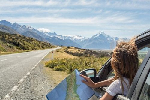 voiture + paysage