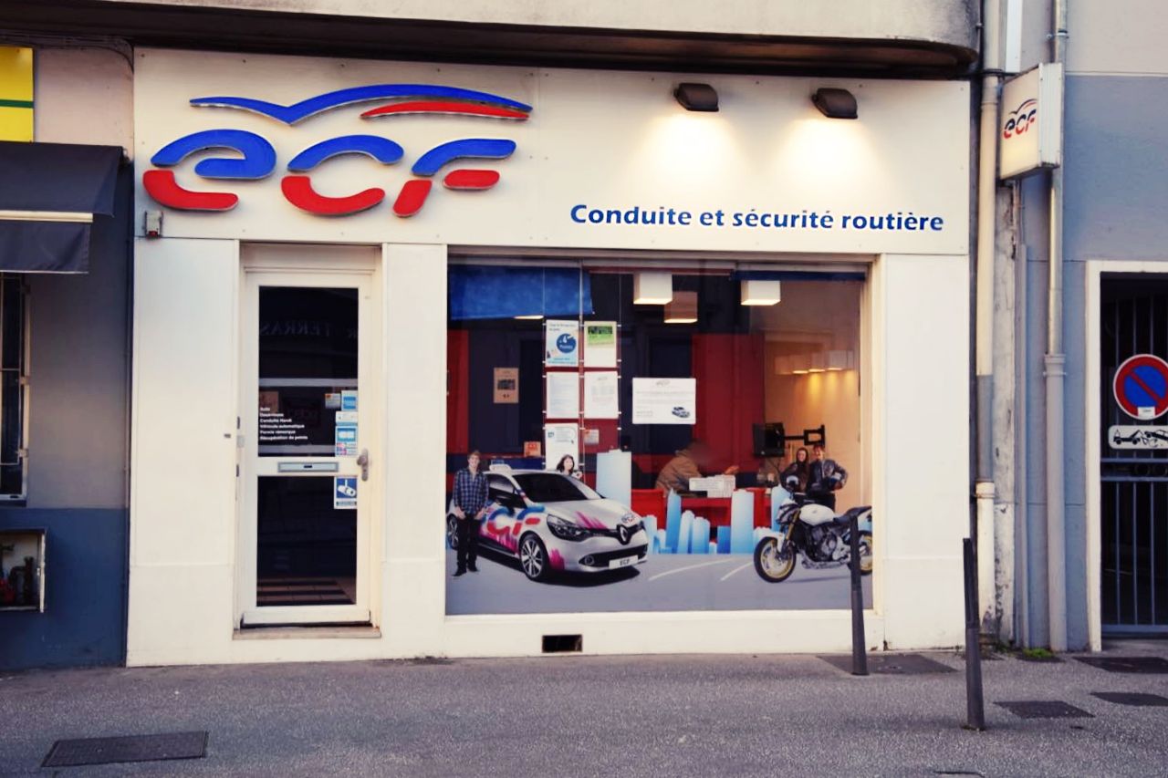 Auto école LYON 8 : auto école Agence ECF - LYON 8