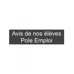 Avis de nos élève pole emploi