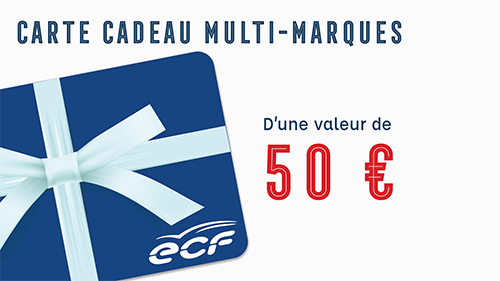 Carte cadeau multi-marques de 50€