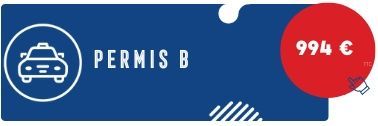 Permis B 940 euros