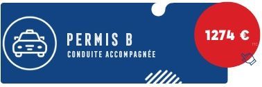 Permis B conduite accompagnée
