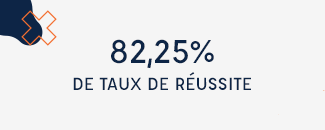 Taux de réussite global ECF Services