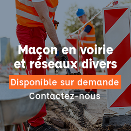 Titre professionnel maçon voirie réseaux divers